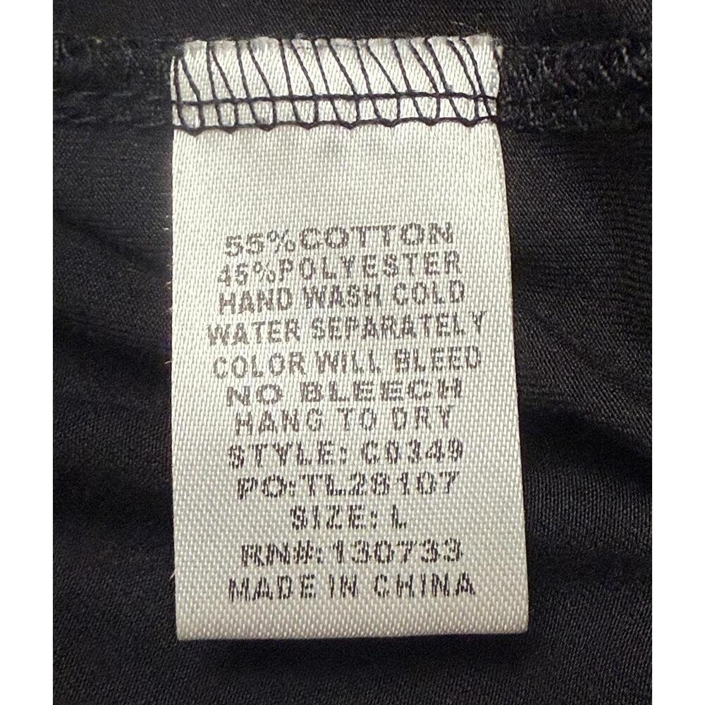 Umgee Black Cotton Top - Picture 7 of 7